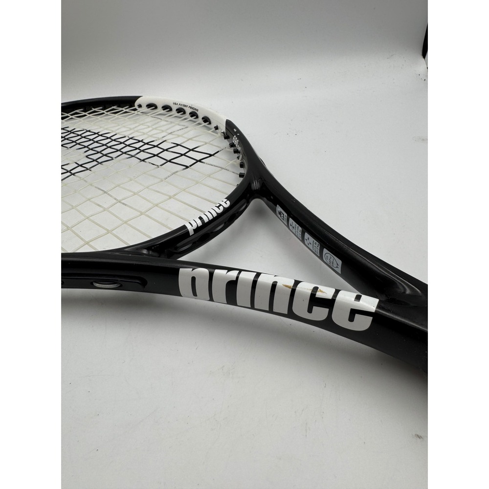 Prince Air Deuce 2G Tennis Racquet Black White 110 sq in 4 3/8 Grip 27 inch